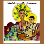Nubian Madonna t-shirts