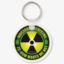 Nuc Med Tech keychains by fightcancertees Nuc Med Tech keychains