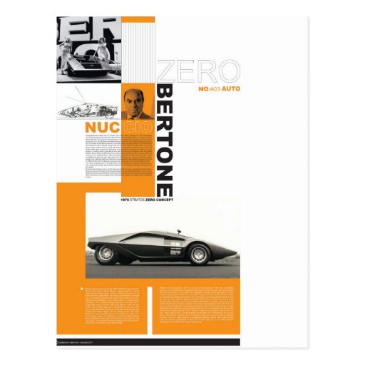 Nuccio Bertone Postcard