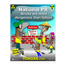 Nuclear Bricks Postcards