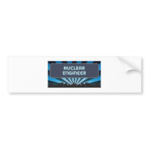 Nuclear Engineer Marquee bumper stickers