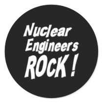 Nuclear Engineers Rock! Sticker