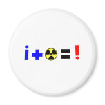 Nuclear Equation Fridge Magnets