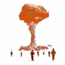 Kernexplosion foto-skulpturen