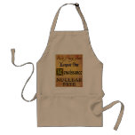 Nuclear Free Renaissance Saying aprons