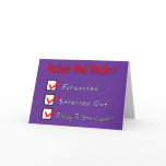 Nuclear Med Student "Ready To Graduate!" Greeting Cards