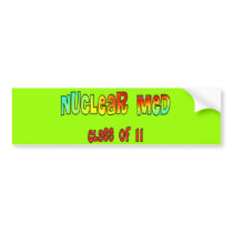 Nuclear Med Tech Gifts Bumper Stickers