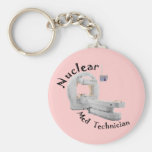 Nuclear Med Technician Gifts Keychains