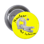 Nuclear Med Technician Gifts Pin