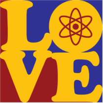 Nuclear Physics Love Photo Cutout