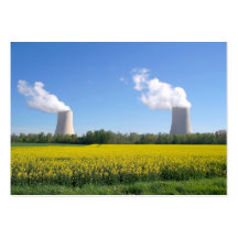 Nuclear power seedling - Nuclear power plant - (Fr Business Cards