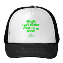 Nuclear Stuff On Hands Trucker Hats