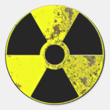 Nuclear Symbol Stickers