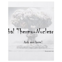 Nuclear War Debate Products flyers by RKHS_Debate_Shop Nuclear War Debate Products flyers