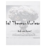 Nuclear War Debate Products flyers