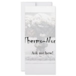 Nuclear War Debate Products Personalized Rack Card