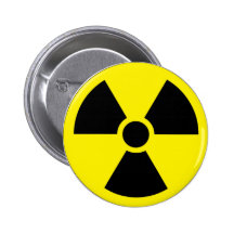 Nuclear Waste Pinback Button