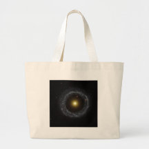 Nucleus of Hoag's Object Galaxy Tote Bags