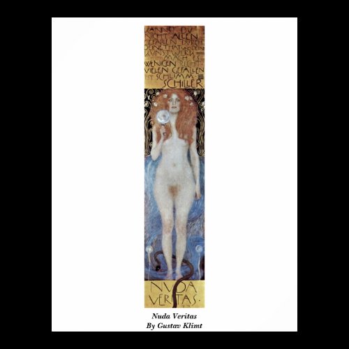 Nuda Veritas By Gustav Klimt Posters