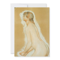 Nude aka Study for The Large Bathers by Renoir Custom Announcements