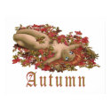 NUDE AUTUMN NYMPH posters