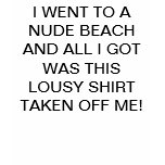 Nude Beach Tee