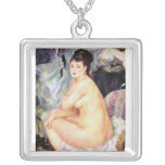 Nude female Anna by Pierre Renoir Pendants