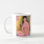 Nude female by Pierre Renoir Coffee Mugs