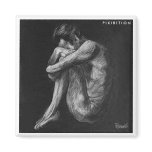 Nude Figure Drawing Magnet 1