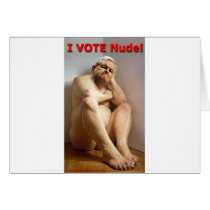 Nude Gingrich!! Greeting Card