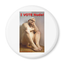 Nude Gingrich!! Magnet