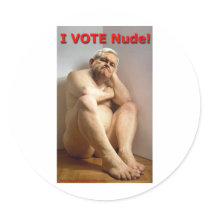 Nude Gingrich!! Sticker