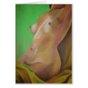 Nude: In The Morning Greeting Cards