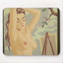 nude paint by numbers mousepads by greenrosestormcloud nude paint by numbers mousepads