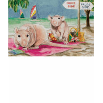 nude rat beach t-shirts