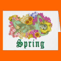 NUDE SPRING NYMPH cards