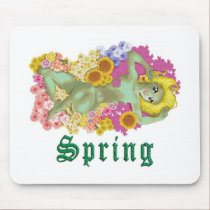 NUDE SPRING NYMPH mousepads