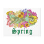 NUDE SPRING NYMPH POST CARD
