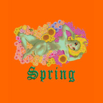 NUDE SPRING NYMPH t-shirts