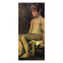 Nude Study of a Little Girl, Seated by van Gogh Personalized Rack Card