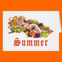 NUDE SUMMER NYMPH cards