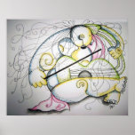Nude Violin Concert Print