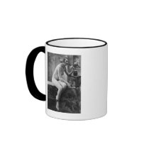Nude Woman French Art Nouveau 5 Coffee Mug