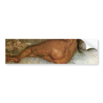 Nude Woman Reclining, from Back, Vincent van Gogh bumper stickers