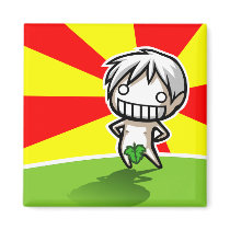 Nudey Narugi Sunrise Magnet
