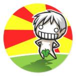Nudey Narugi Sunrise Sticker