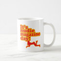 Nudie Magazine Day! mugs by Kwamster Nudie Magazine Day! mugs