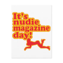 Nudie Magazine Day! Postcards