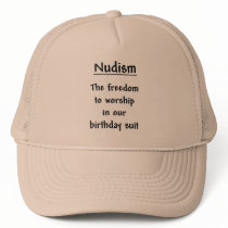 Nudism-Freedom Mesh Hats