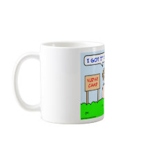 nudist camp necktie father's day mugs